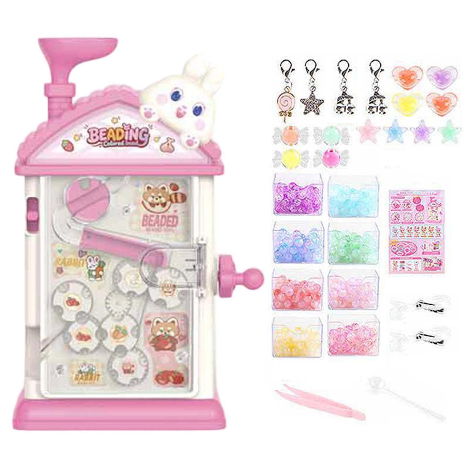 Kit de fabrication de bracelets pour filles Tiroirs à 8 Compartiments avec
