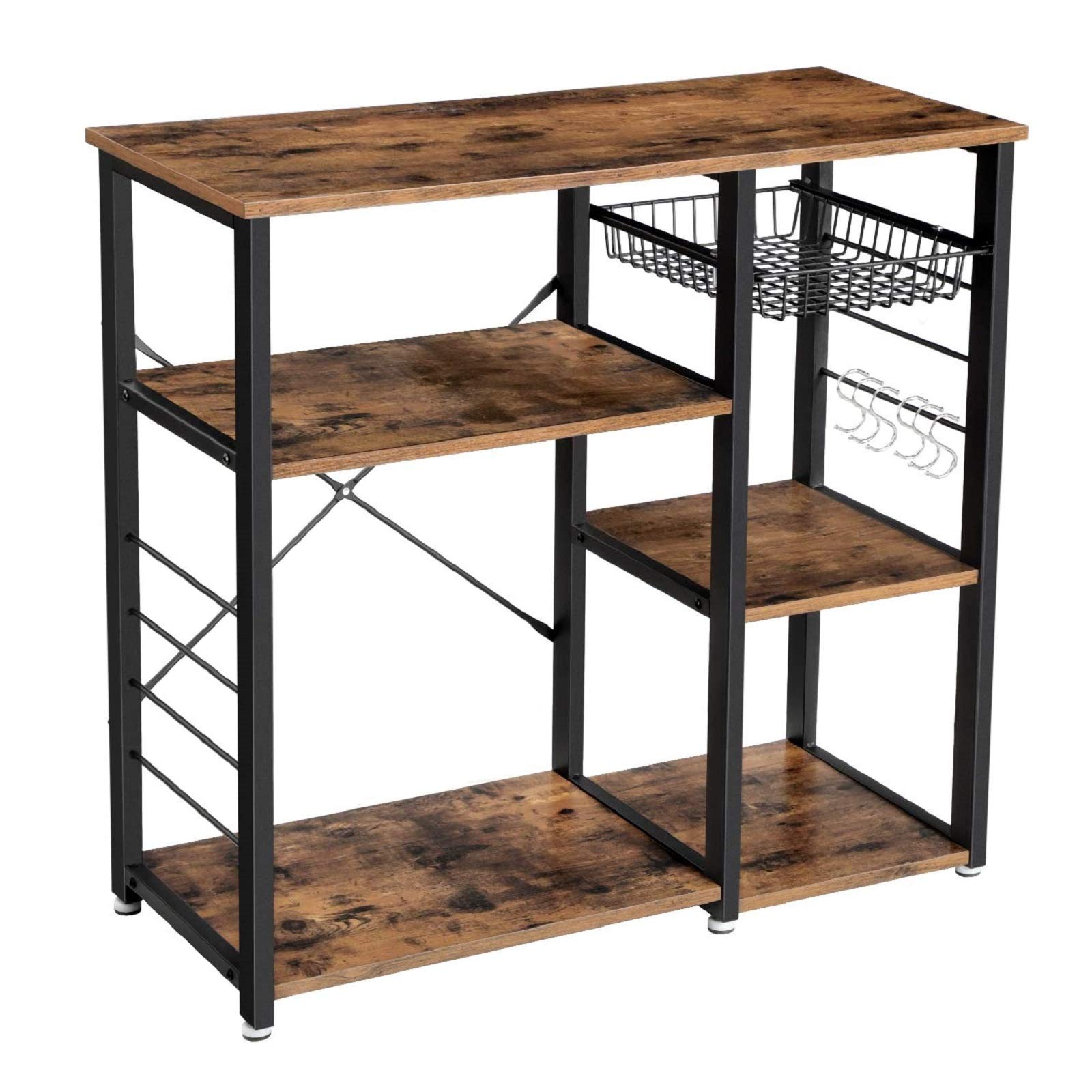 キッチンラックレンジ台キッチン収納全体耐荷重80kg大型レンジ対応 KKS090