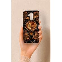Huawei Mate 20 Lite Uyumlu Mistik G ne  Desenli Silikon K l f, Siyah