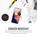 SupCares Tempered Glass for OnePlus 7T (6.55 Inch) With Installation Kit | 9H Edge to Edge Screen Protector | Black gallery image