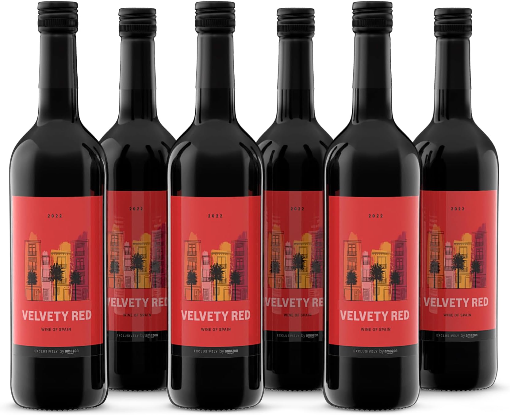 Velvety Red Wine of Spain 75cl, case of 6