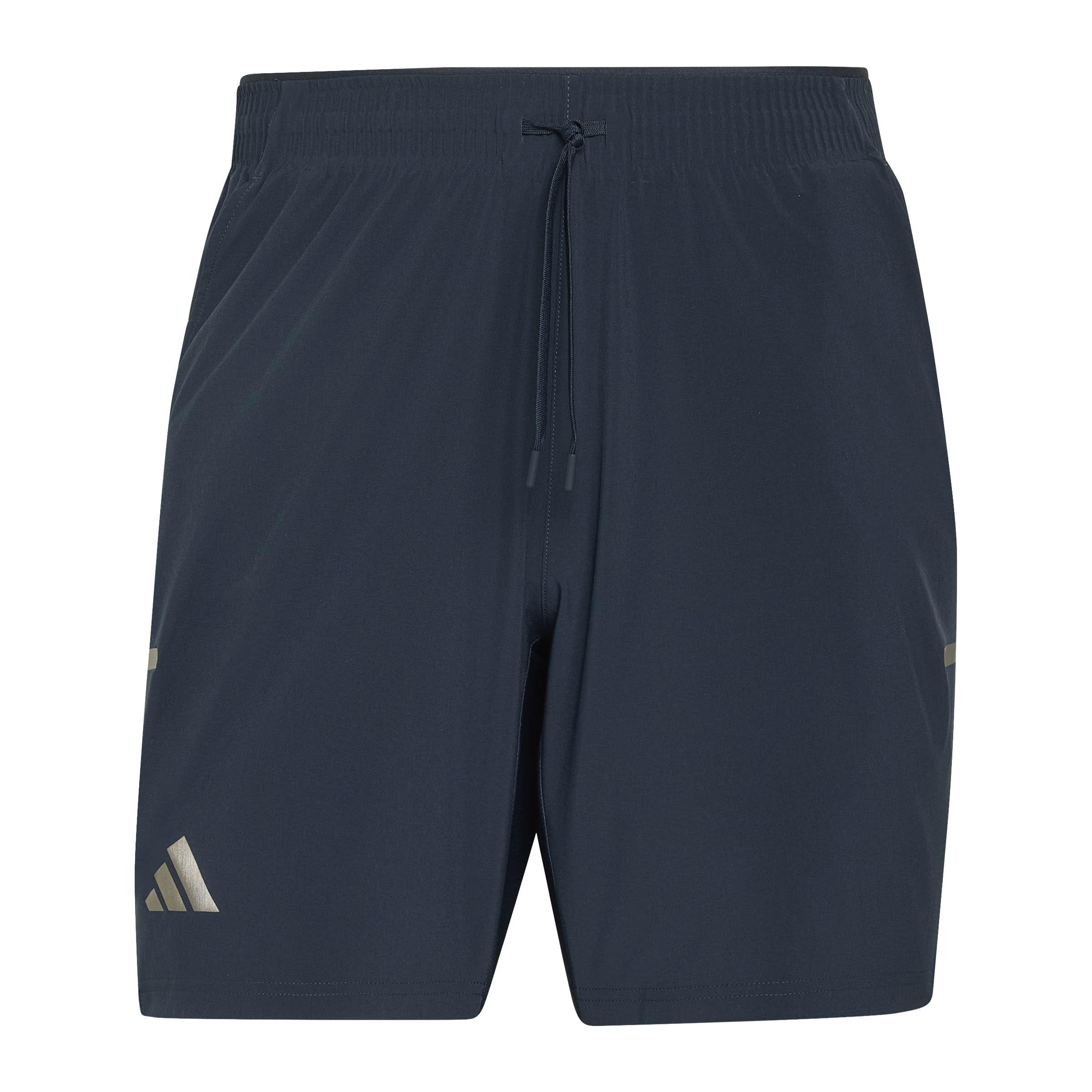 adidas Men's Climacool Tennis & Inner Tights Set Pro Shorts, Aurora Ink, XL 7 inch