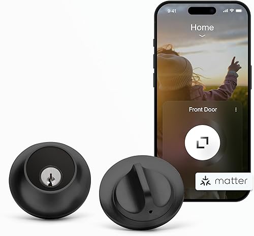 Level Lock (Matter) Smart Lock  El cerrojo de seguridad materia sobre hilo más pequeño y bellamente diseñado del mundo  Aplicación Level para iOS y