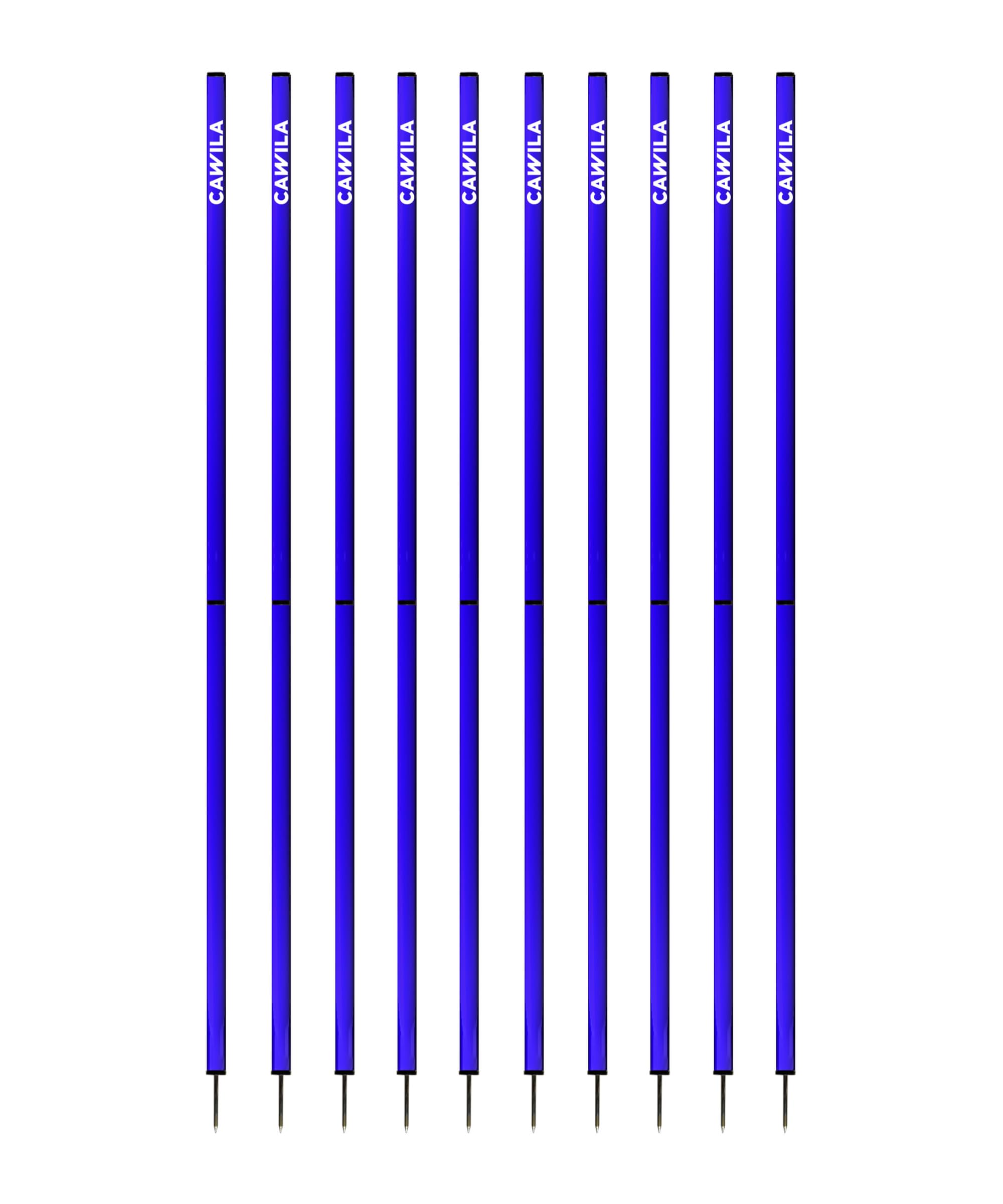 Cawila Lot de 10, longueur : 170 cm, bleu, 170 cm, sans sexe