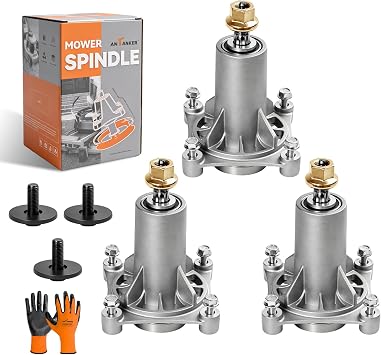 187292 187281 587819701 532187281 587253301 Spindle Assembly Fit for yth22v46 Spindle for Husqvarna AYP Crafts Man 42" 46" 48" 54" Lawn Mower Deck3 Pack
