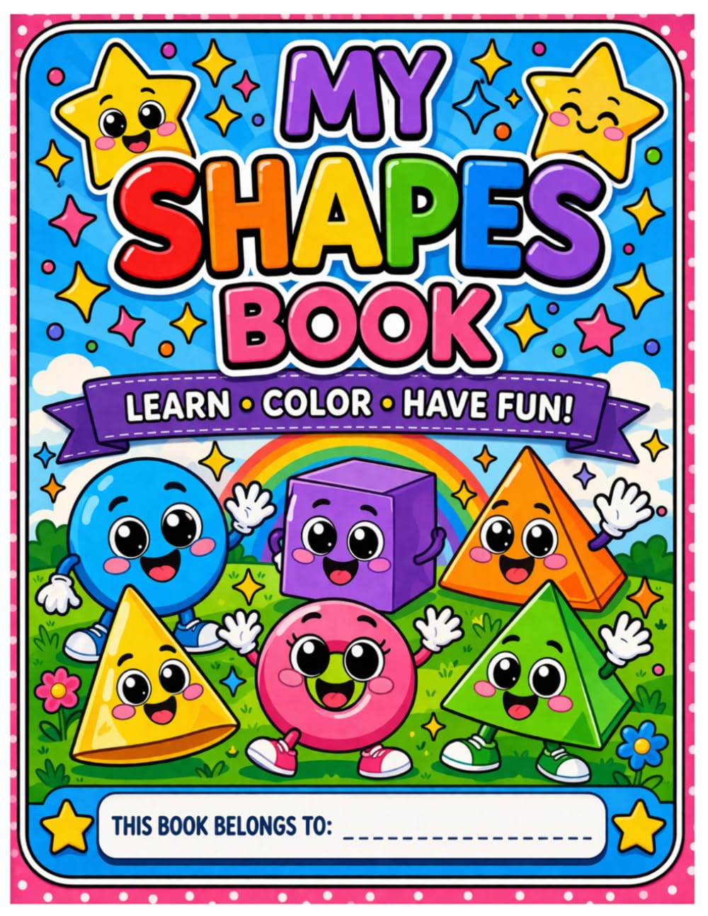 My Shapes Book: Make learning shapes fun, exciting, and creative!