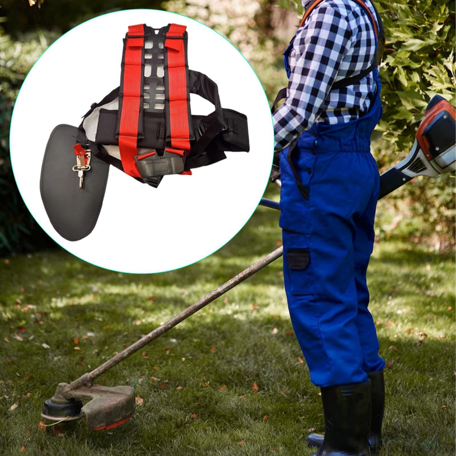 Bothyi Trimmer Harness Strimmer Shoulder Harness Mower Straps for Brushcutters Strimmer