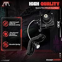 Vista 3 de MAYASAF Cabrestante de neumático de repuesto para Ford 2004-2014 F-150/Lobo (México), para Lincoln 2006-2008 Mark LT