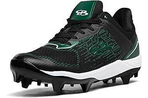 Viper Pureknit Men's Molded Green Baseball Cleats
