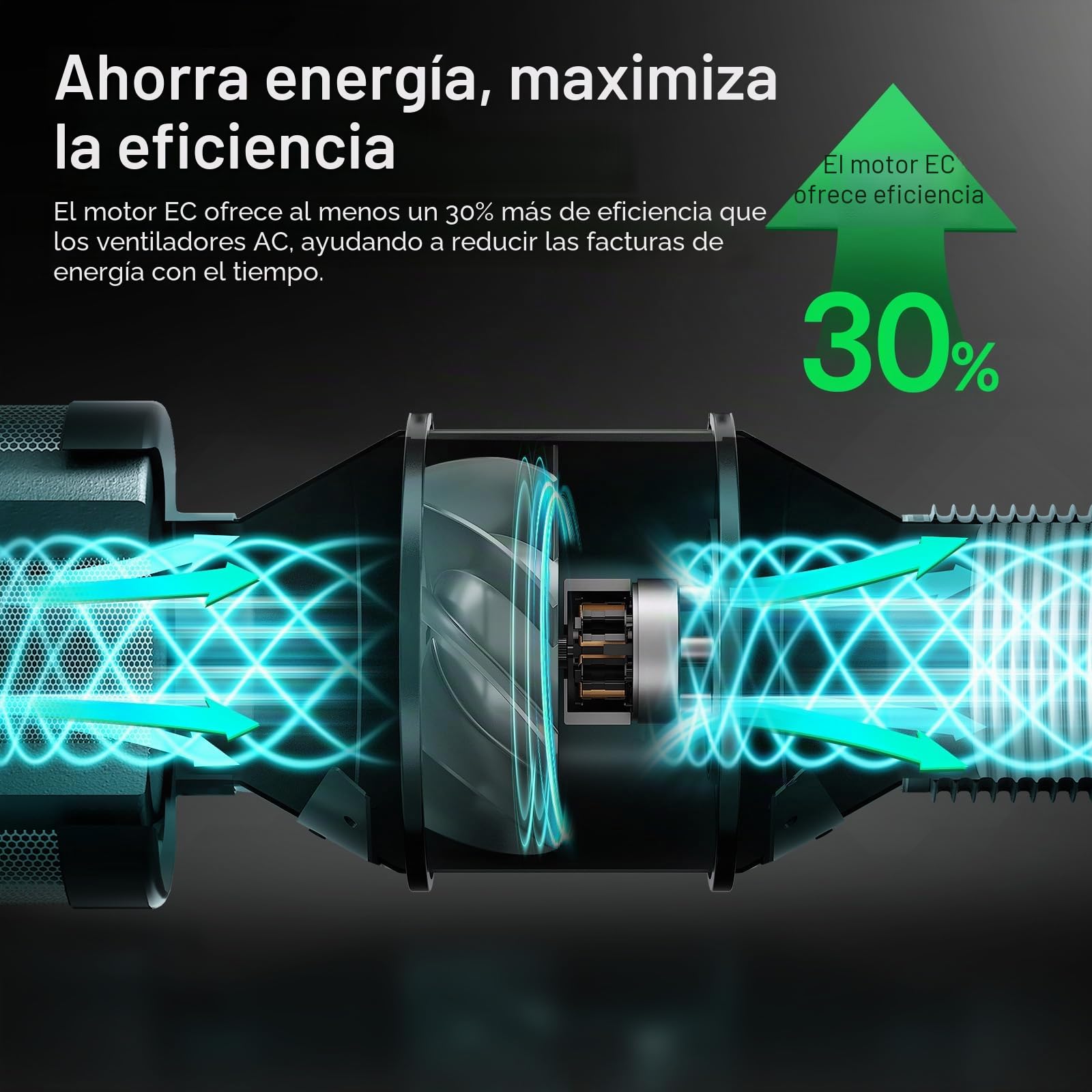 VIVOSUN Ventilador de Conducto AeroZesh T4 100 mm 357 m³/h Ventilador de Extracción con Regulador de Velocidad E12, Control PWM, Programable para Tiendas de Cultivo y Ventilación Interior