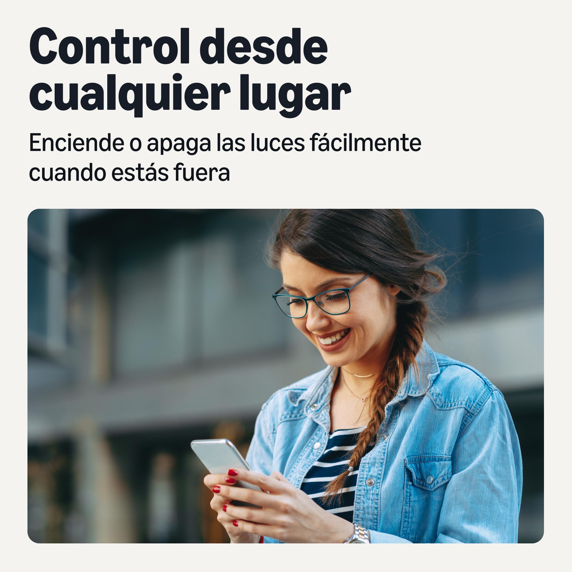 Amazon Basics Bombilla LED de Filamento Inteligente A60, Luz Blanca Ajustable, Wifi de 2,4 GHz, Paquete de 1