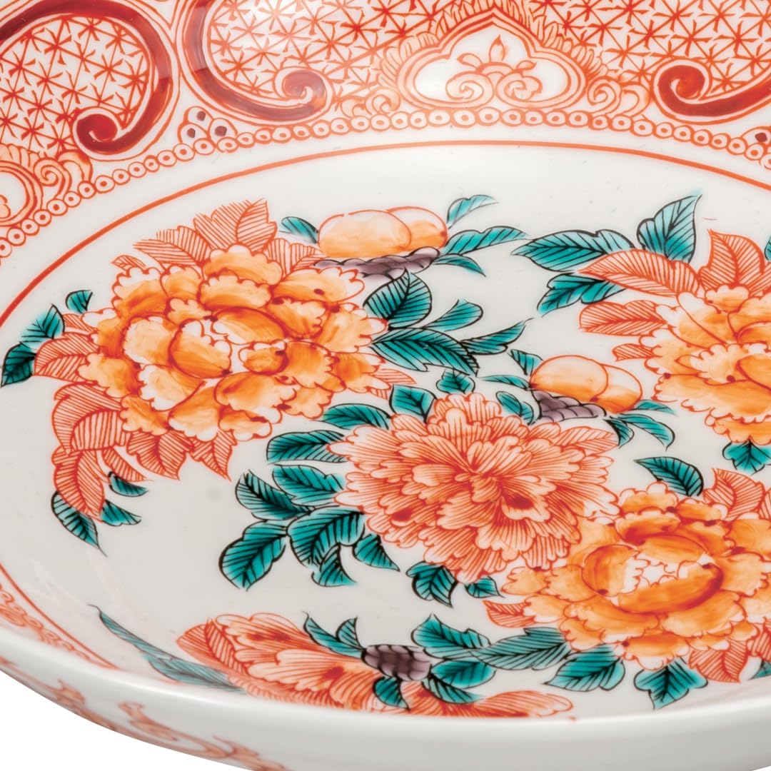 九谷焼いわたや 『九谷焼』鉢(7号)赤絵 K8-264 - WWW.PRISTINE-AUTO