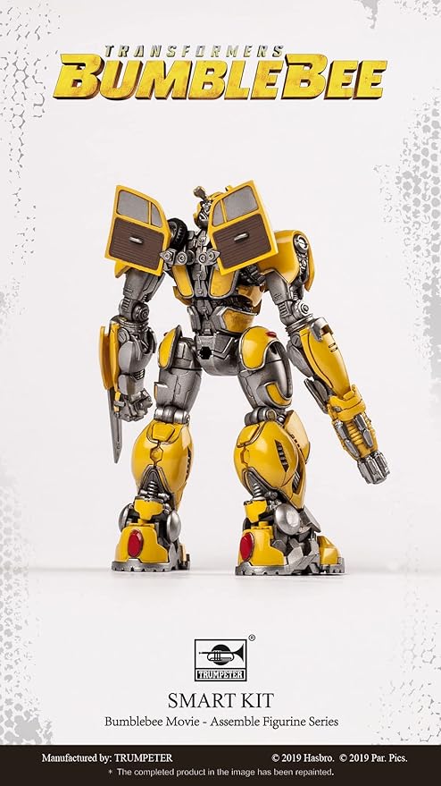 Trumpeter Transformers Bumblebee Kit de Modelo de Plástico miniatura 3