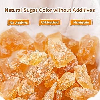 Amazon.com : KachiKachi Yellow Rock Sugar - 9.8oz | 280g, Made of