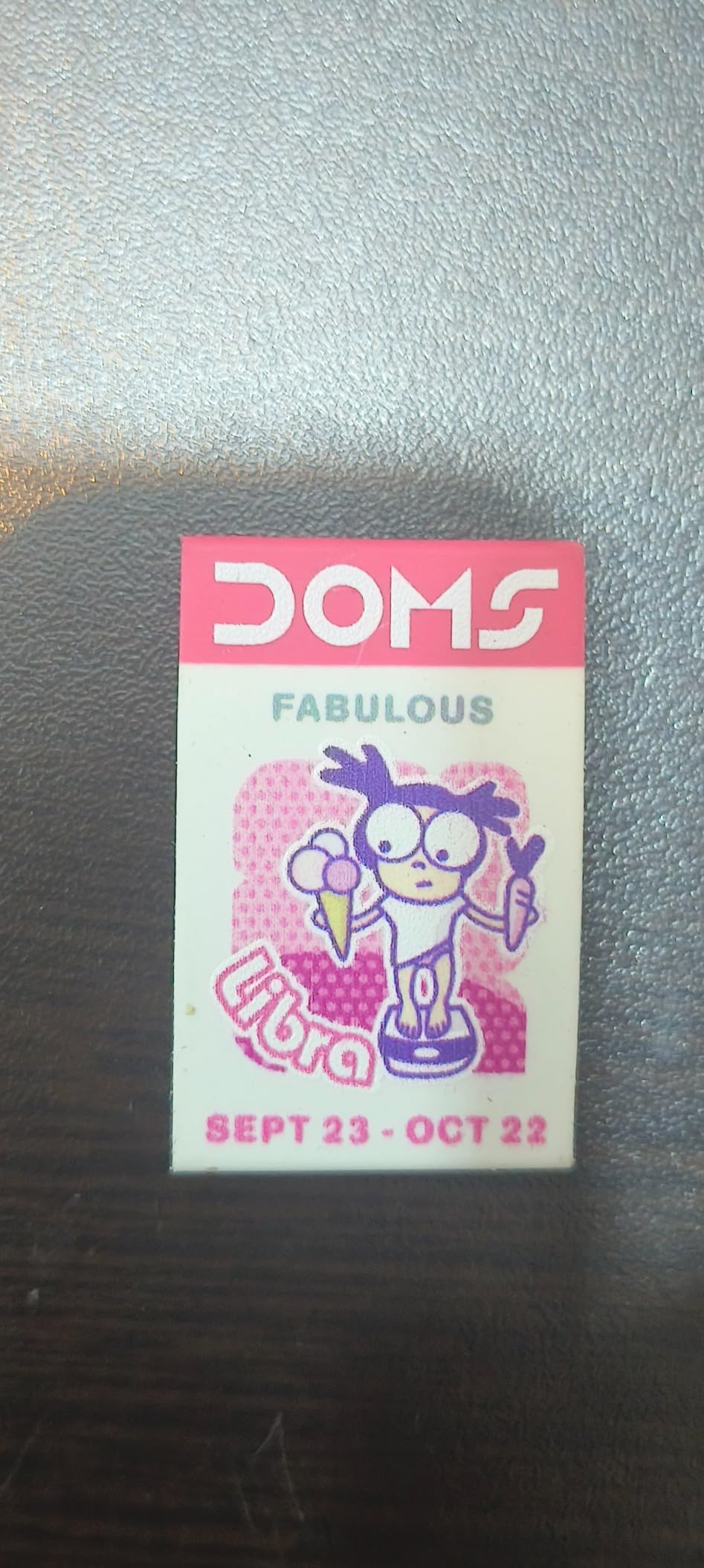 Doms Zodiac Colorful Erasers | for Clean & Clear Erasing | Non Toxic ...