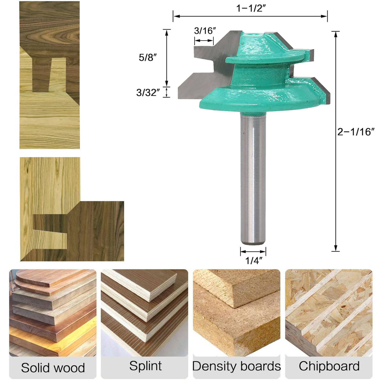 French Head Router 1/2 In Chuck Cordless Drills French Baroque Table Edge Router Bit 1-1/2 ...
