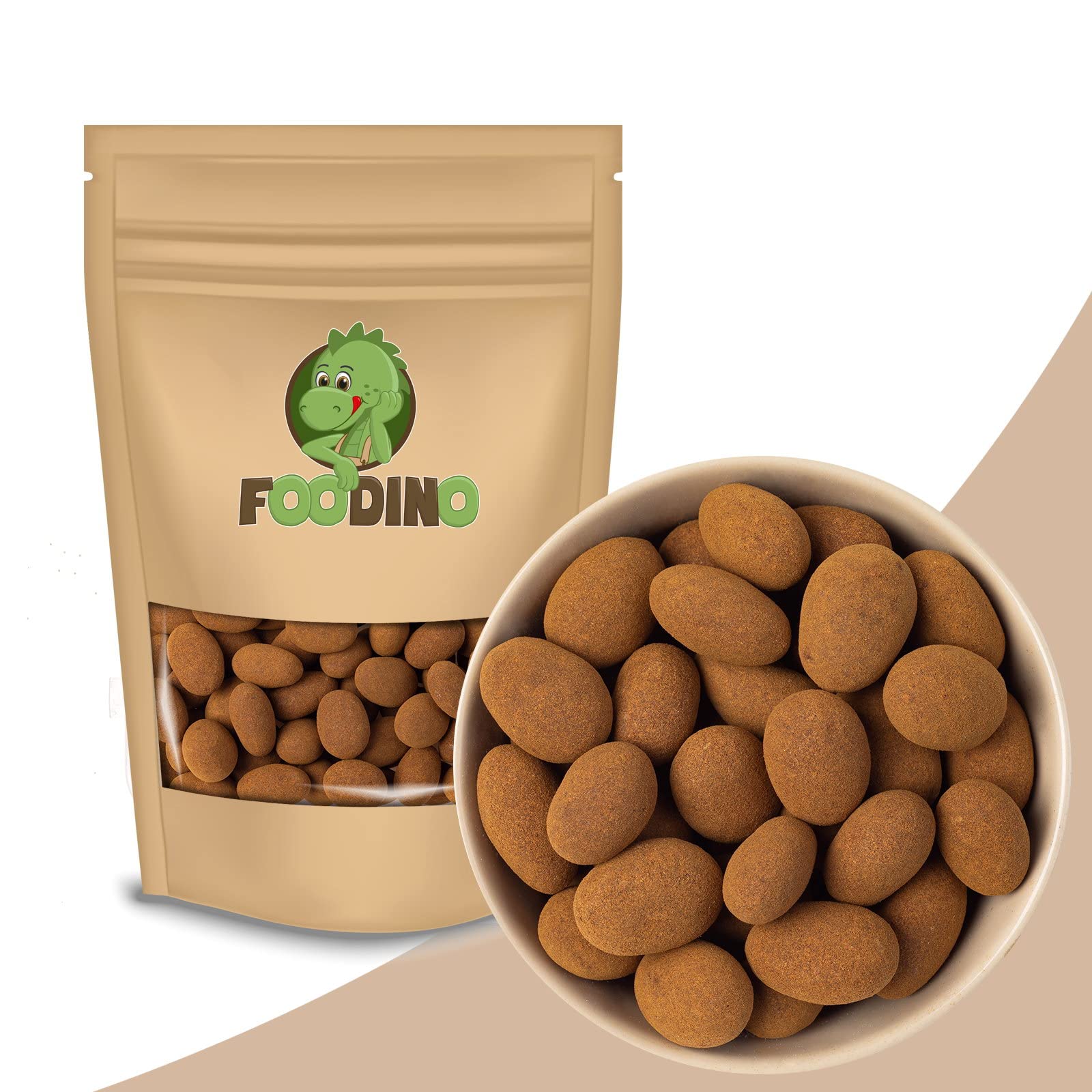 FOODINO 2,5kg Zimtmandeln Vollmilchschokolade mit Zimt veredelt