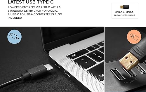 Miniatura 2 de Creative Pebble 2.0 Altavoces de escritorio con alimentación por USB con controladores Far-Field y radiadores pasivos para PC y portátiles),