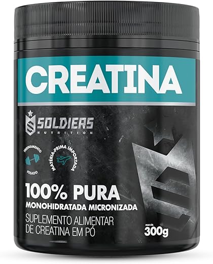Soldiers Nutrition Creatina Monohidratada Pote 300g
