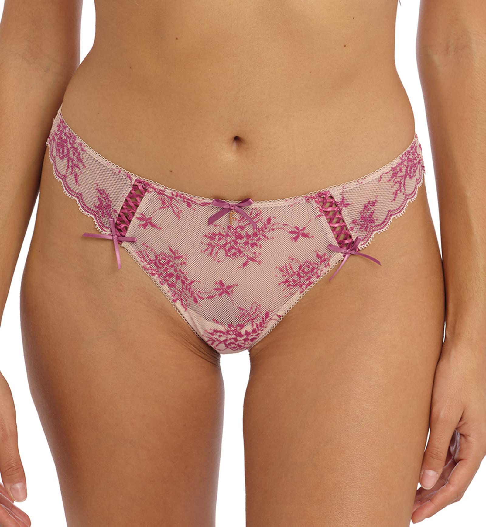 Freya Women's Briefs Bikini Style Underwear, Vintage Rose, L