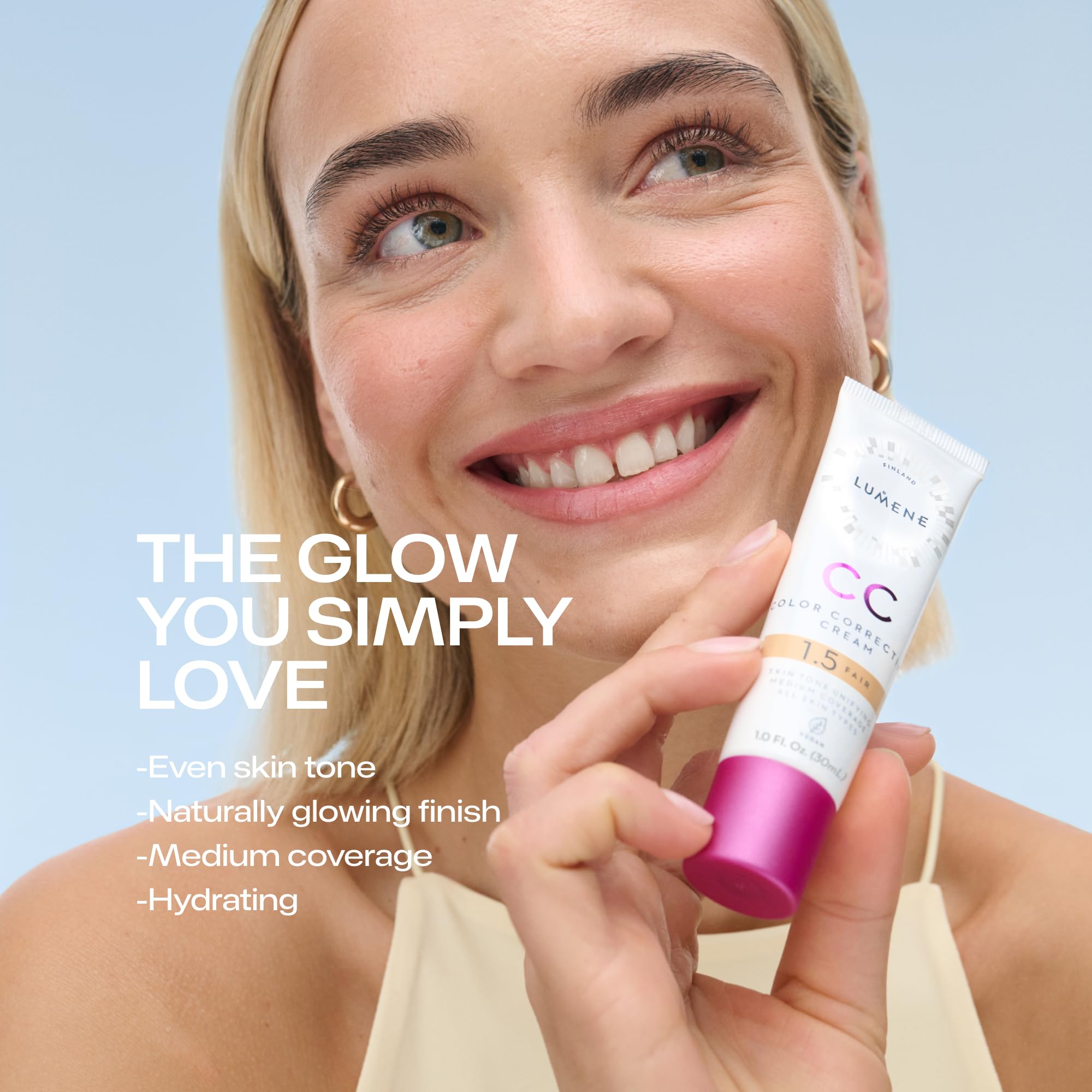 Amazon.com: Lumene CC Color Correcting Cream Vegan Foundation 1 fl