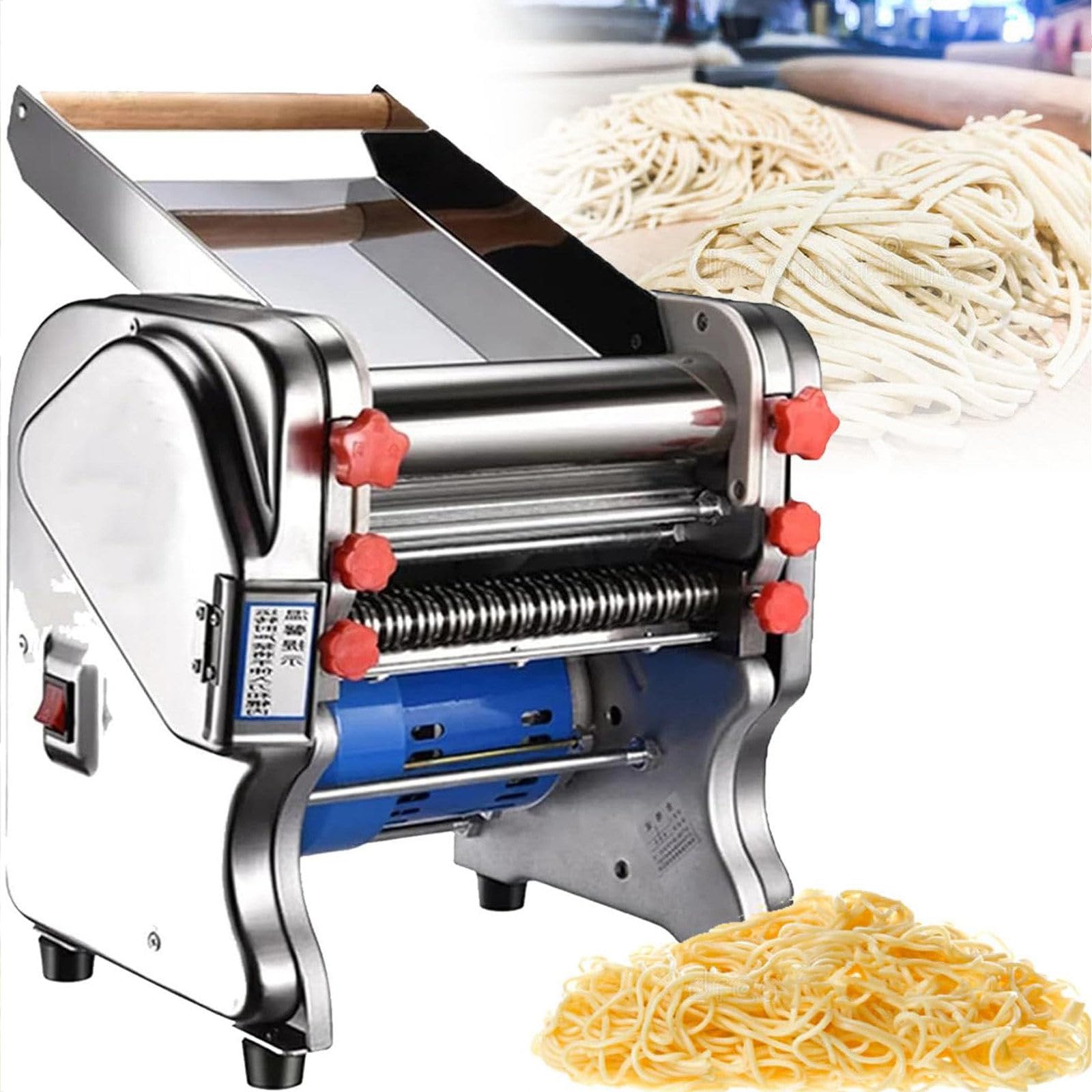 Machine à pâtes électrique 550 W avec lame de 2,5 mm pour une utilisation