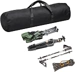 PATIKIL Outdoor Duffel Bags, 23.62 x 6.69 Waterproof Oxford Fabric Camping Storage Bag Foldable Luggage Bags with Zipper for Travel Sport, Black