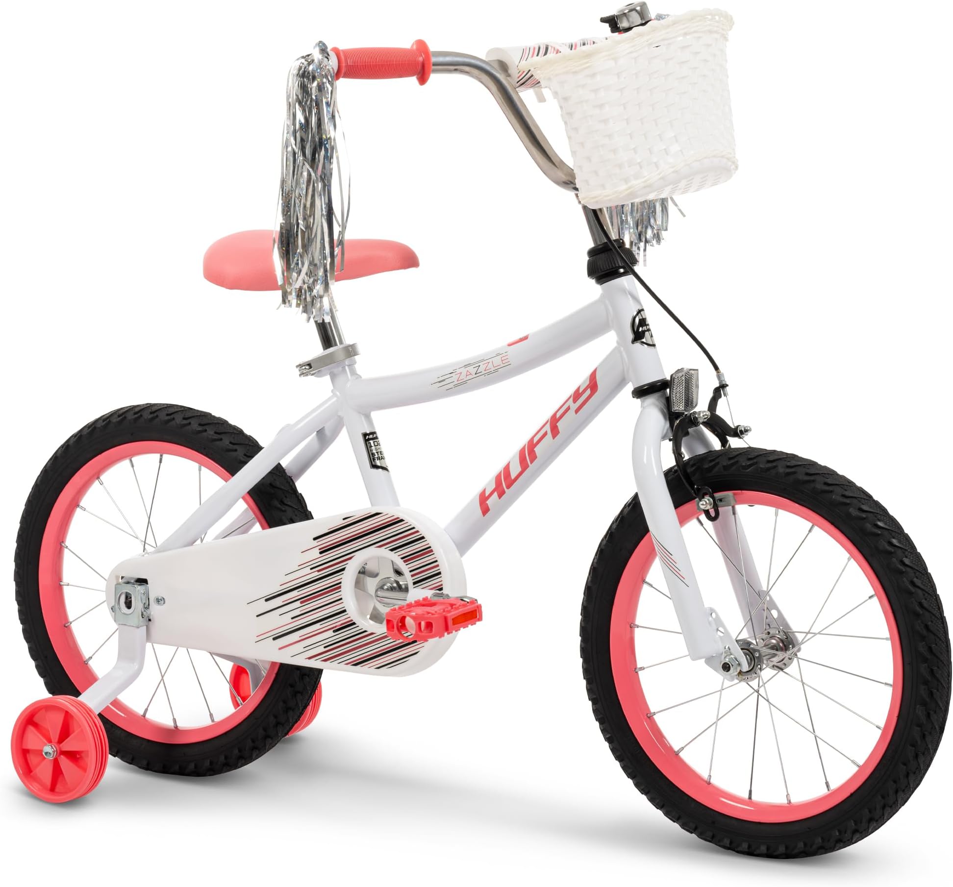 Kids 12/16 Inch Bikes, Multiple Color Options Available, Ideal for Ages 3+ Years Old, EZ Build Assembly, Removable Training Wheels, Chain Guard for Safety, Fun and Playful Designs