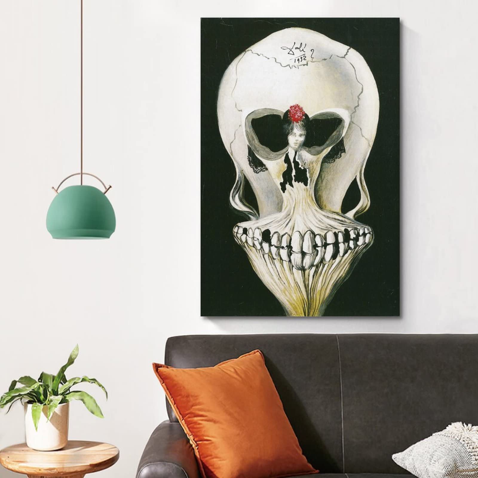 Amazon.com: OdDdot Salvador Dali Painter's Artwork - (Skeleton