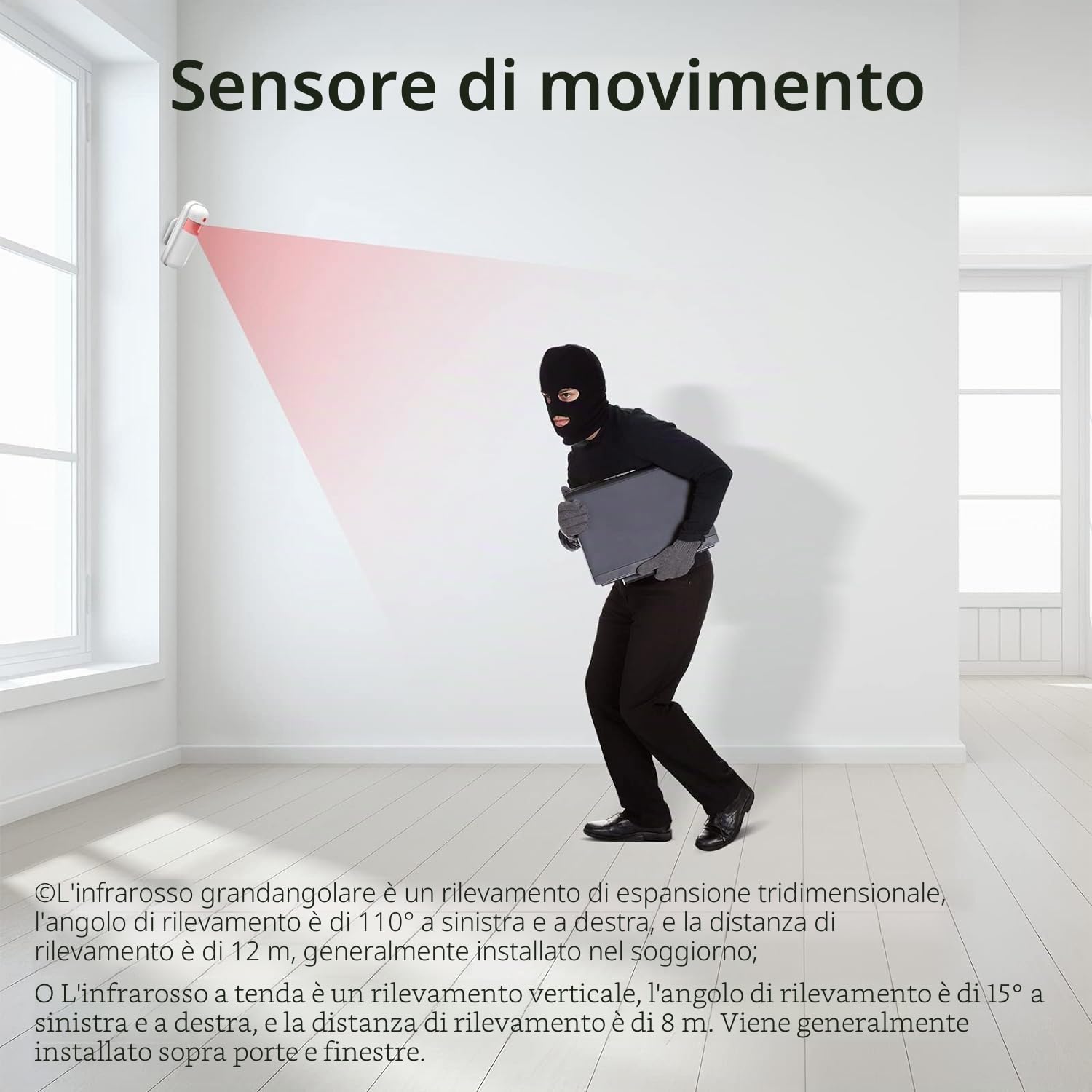XNY Allarme casa 4G, Wifi Allarme Senza fili, Antifurto Allarme con Avviso APP, Kit 8 Pezzi: Rilevatore di Movimento, Sensore Porte Finestre, Sirena, Telecomando, Lavora con Alexa e Google Assistant