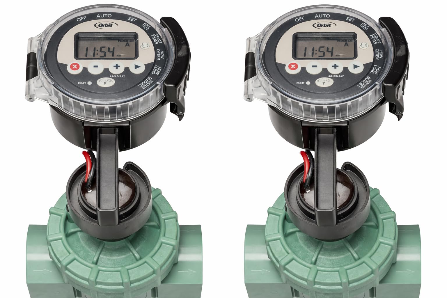 Orbit WaterMaster Timer Per Irrigatore A Batteria Con Valvola Da 1 Pollice – Programmatore Automatico Per 4 Zone, Impermeabile - 5