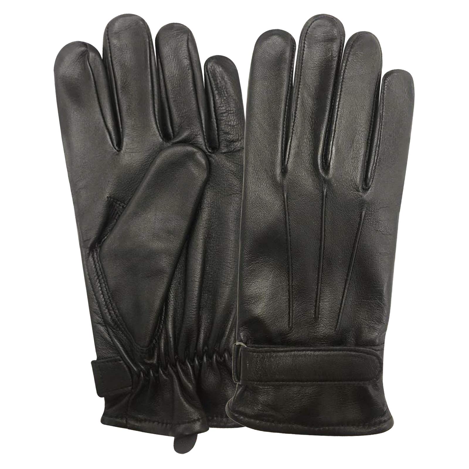 Prime Leather 5002 Classic Real Leather Soft Fashion Dressing Driving Gloves Slim Fit Style 5001-5003 (, L)
