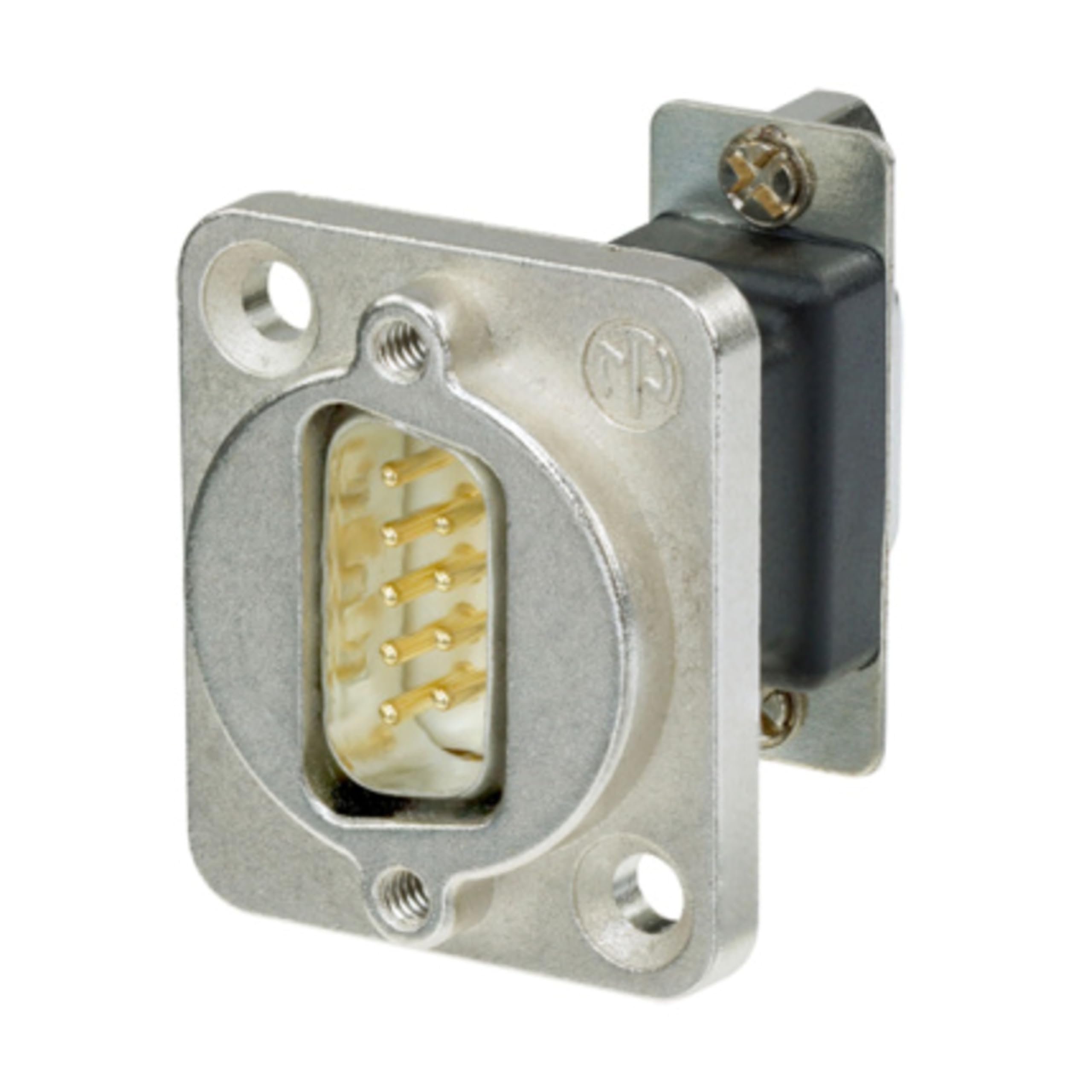 Neutrik NADB9MF Adapter D-SUB 9-Pin Plug-Socket Ideal for Audio/Video