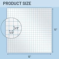 Vista 2 de selizo Papel de transferencia, paquete de 50 unidades de cinta de transferencia transparente para manualidades