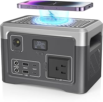 - Portable Power Station 192Wh Outdoor Generator with AC Outlet 100W(200W Surge) Power Bank for Home Backup Outdoor Emergency RV Van Hunting, 3.9lb, Music Player&LED Lights LiFePO4 Battery