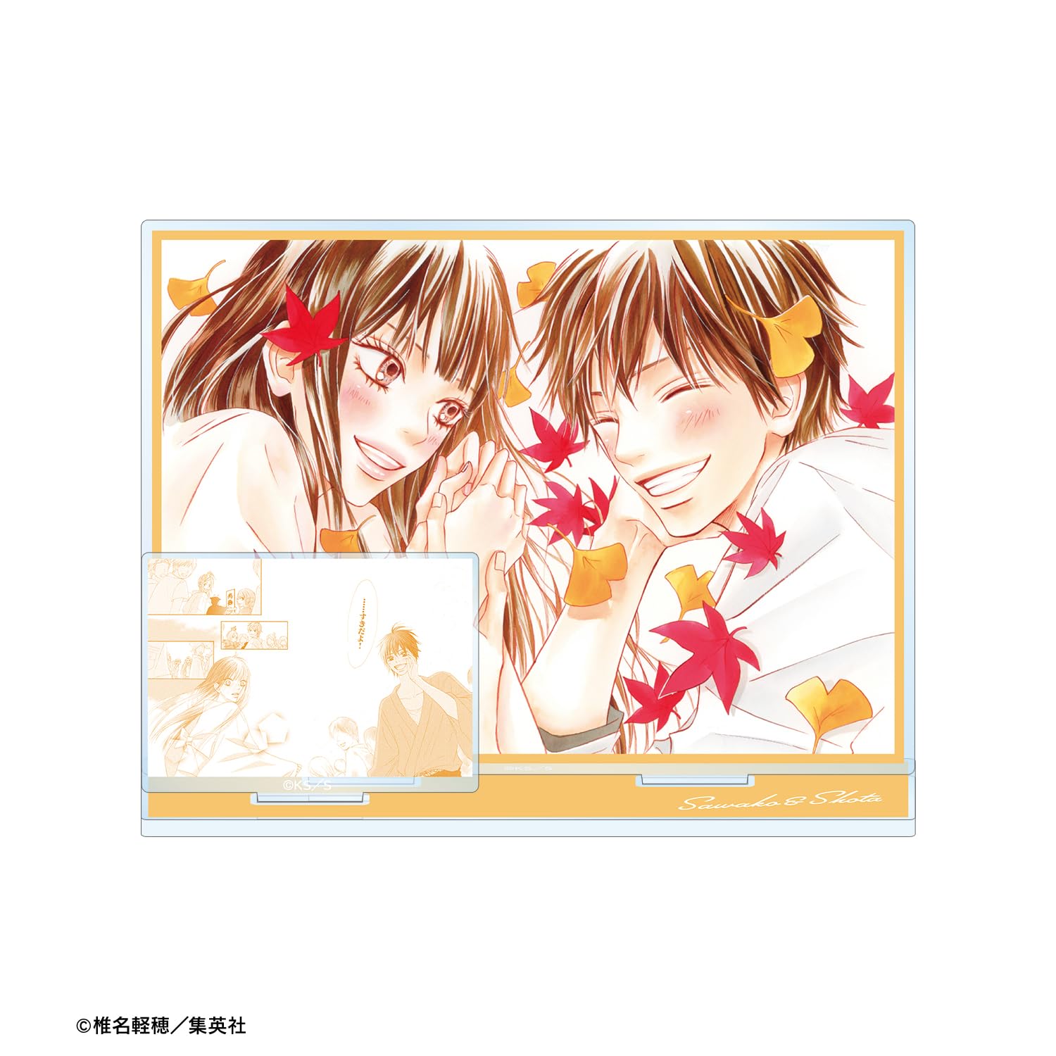 Amazon.co.jp: 君に届け 黒沼爽子&風早翔太 B パーツ付きBIGアクリル