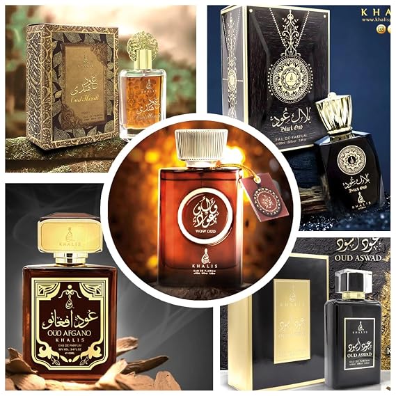 Maison d'Orient Arabian Perfume Sampler Lot x 19 Sample Vials - Unisex Designer Fragrance Samples from the House of KHALIS Fragrances Dubai