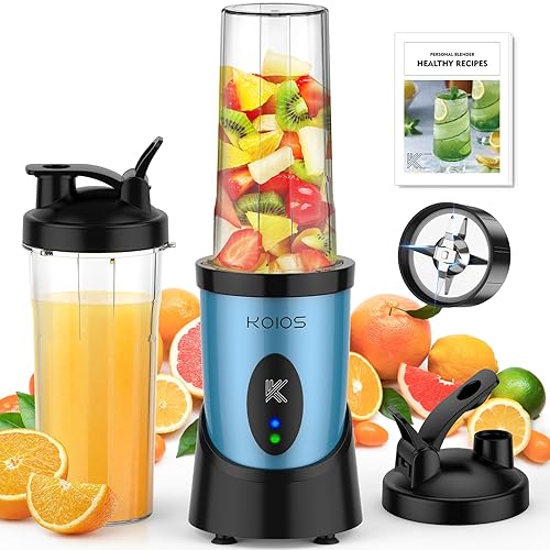 KOIOS Smoothie Blender, 900W Personal Blender for Shakes and Smoothies