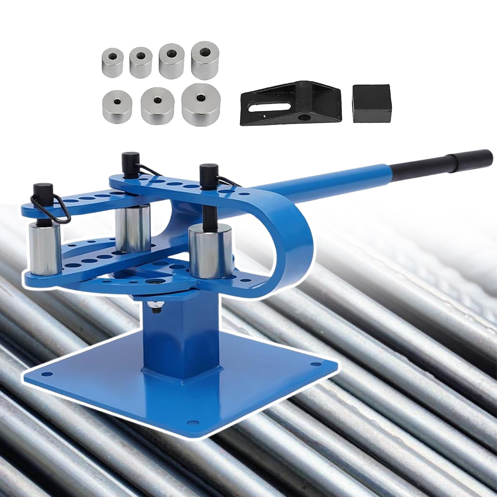 SBCGFY Manual Tube Bender,Mild Steel Bending Machine, Telescoping Handle,For Metal Processing, Machinery Manufacturing