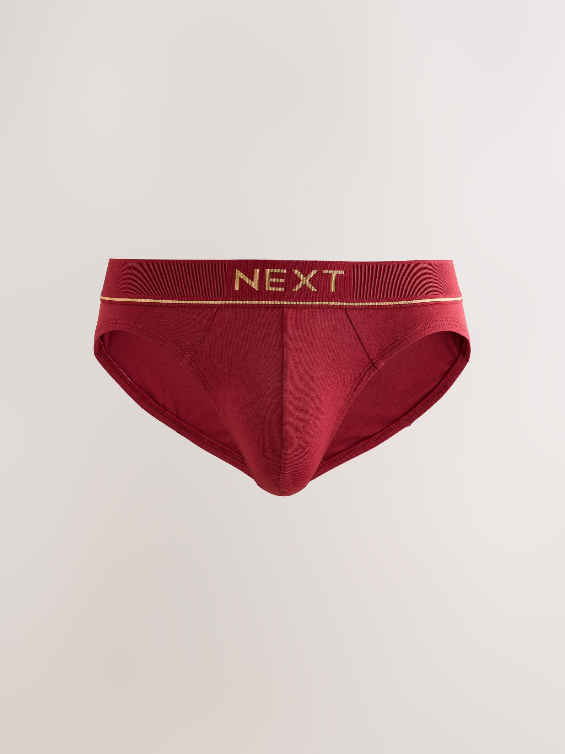 NEXT Uomini Confezione da 5 Paia di Slip in Misto Cotone Waistbands