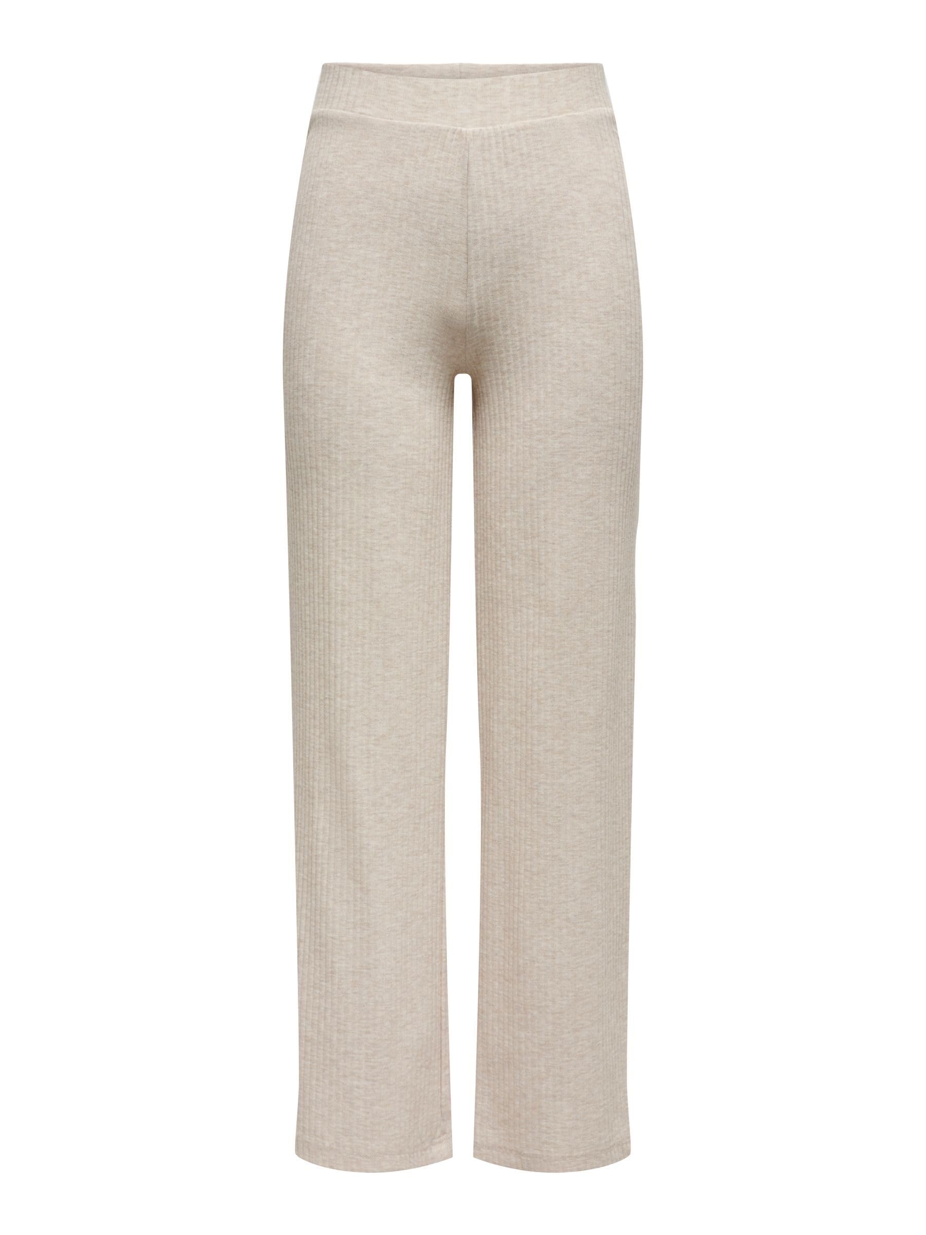Only Onlemma Wide Pant Noos Jrs Pantaloni In Tessuto, Pumice Stone/Dettagli: Melange, S-image