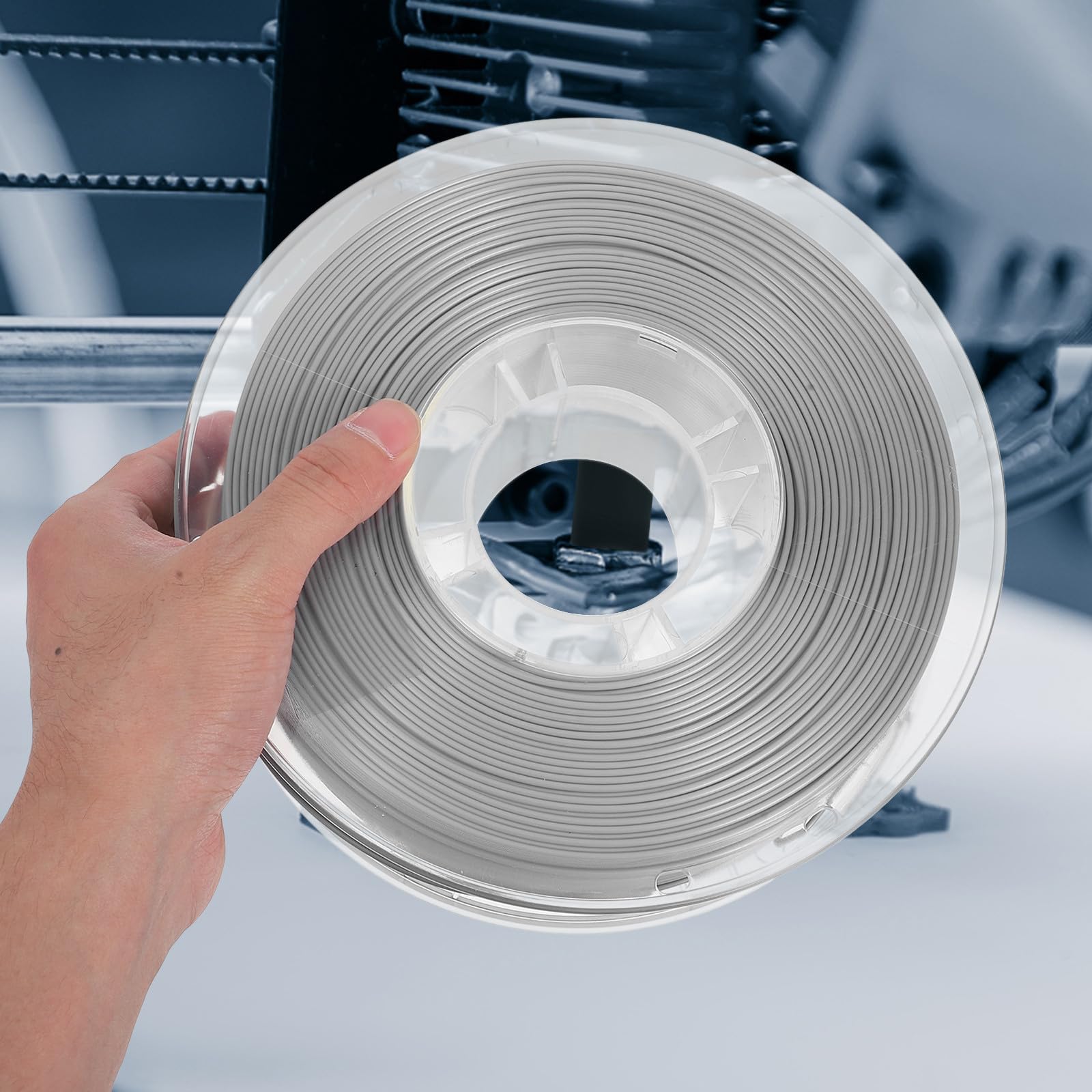 75 Pla Filament für 3d-drucker, Silber, 3d-druck