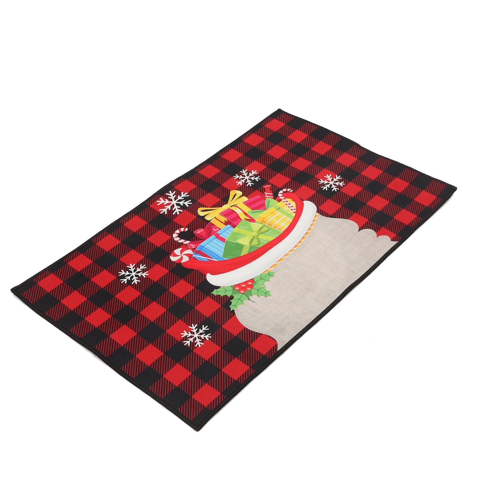 Tapis de bain antidérapant chenille absorbant et tapis décoratif de cuisine lavable
