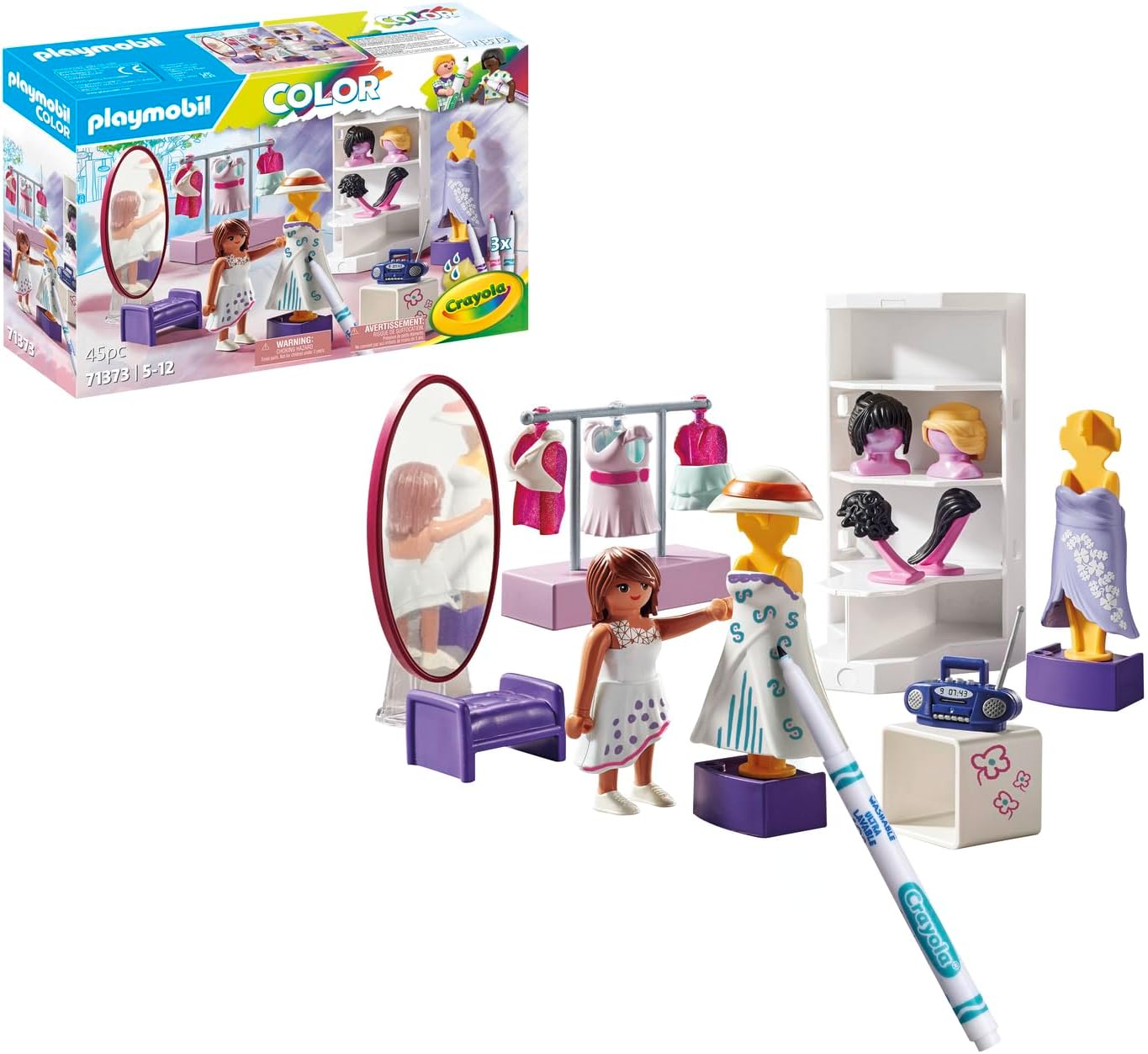 Playmobil Color: Fashion Design Set