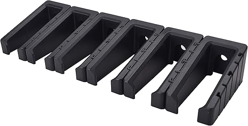 Miniatura 7 de Soporte de pared magnético ABS 6 AR estándar, soporte AR Mag para cargadores 5.56 .223, exhibición de revistas de pared, organizador de