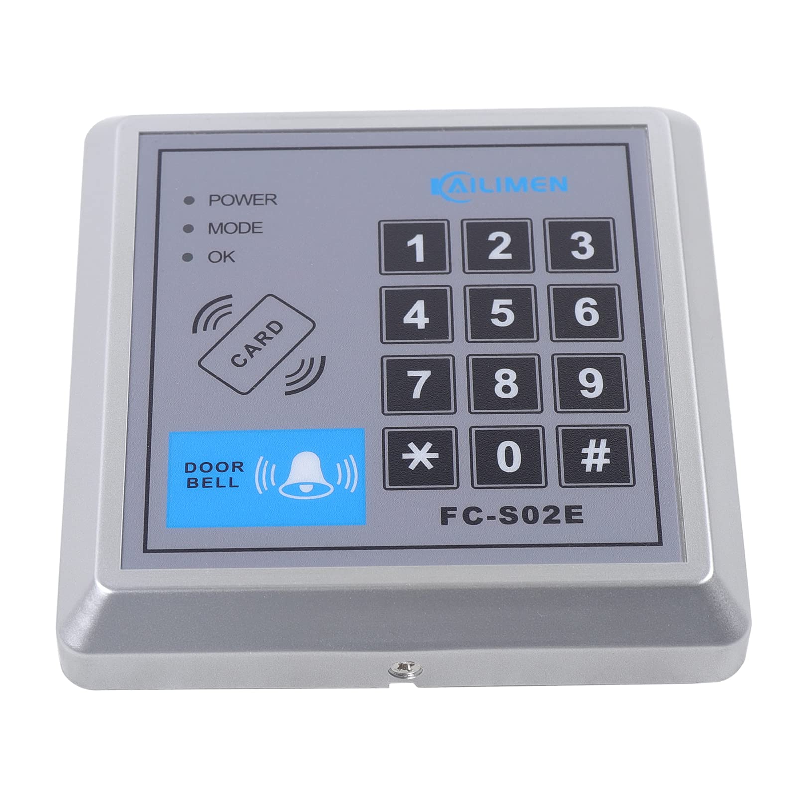 Ouvre-porte automatique de 50 W, ferme-porte automatique avec 2 télécommande, ouvre-porte battante max. 120 degrés, pour usage commercial et privé