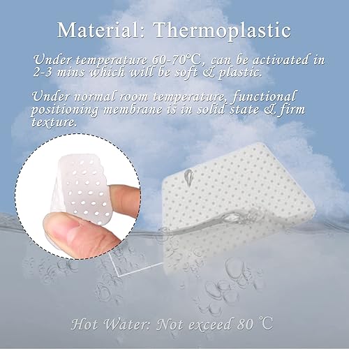 Miniatura 3 de Mediss Férulas nasales termoplásticas, protector externo de soporte nasal para cirugía de septoplastia de rinoplastia, fractura de nariz,