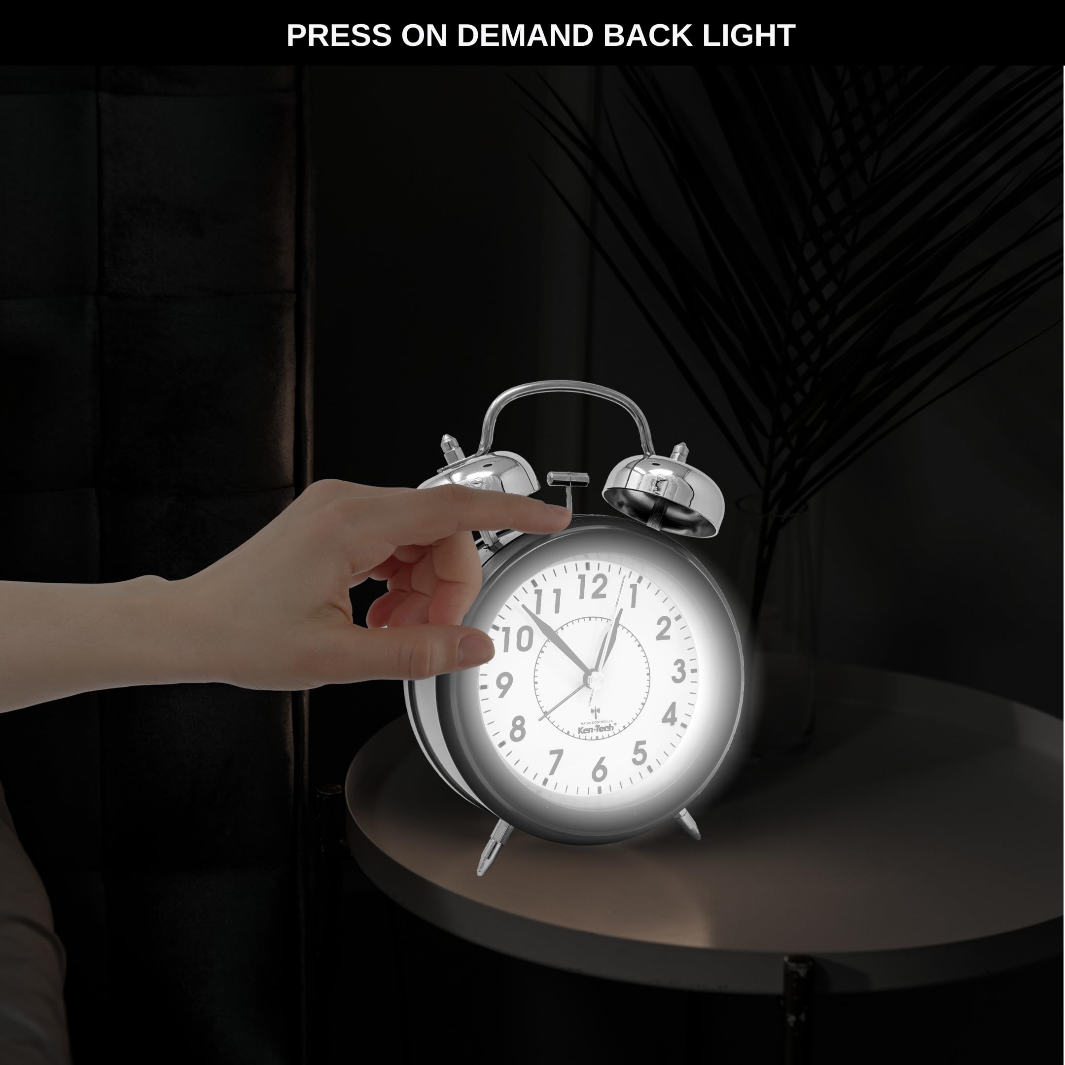 Amazon.com: Atomic Retro Twin Bell Alarm Clock Alarm Clocks for
