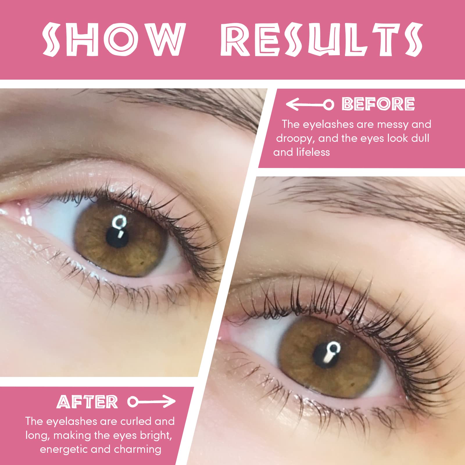 Libeauty Colla Laminazione Ciglia, Colla per Laminazione Sopracciglia, Lash Lift Glue Balm, Contiene Ingredienti Nutrienti, Trattiene Bene le Ciglia, Adatto per il Salone (20g)
