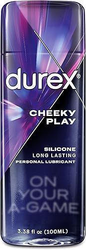 Durex Lubricante de silicona líquida para sexo, lubricante anal y lubricante sexual para mujeres, hombres y parejas, lubricante personal para sexo